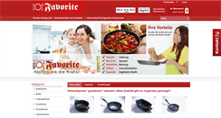Desktop Screenshot of koch-geschirr.de